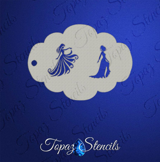 Acacia's Elegant Ladies stencil