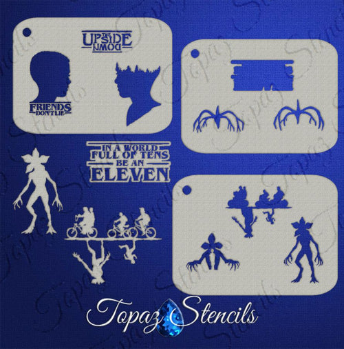 B&T Stranger Things Sleeve stencil