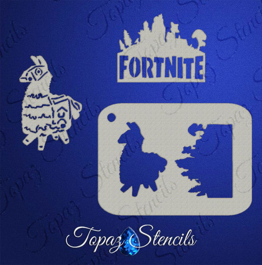 B&T Fortnite Llama stencil