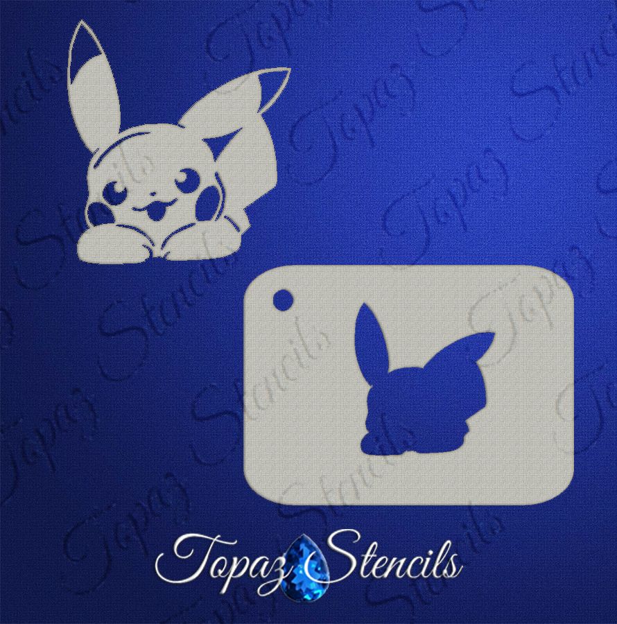 B&T Pikachu Brow stencil