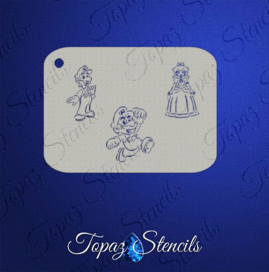 B&T Mario and Friends stencil