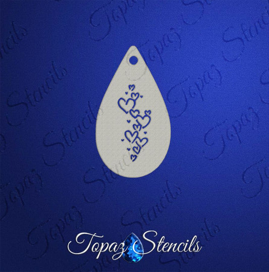 Tiny Sweet Tarts stencil