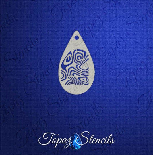Tiny Cypress stencil