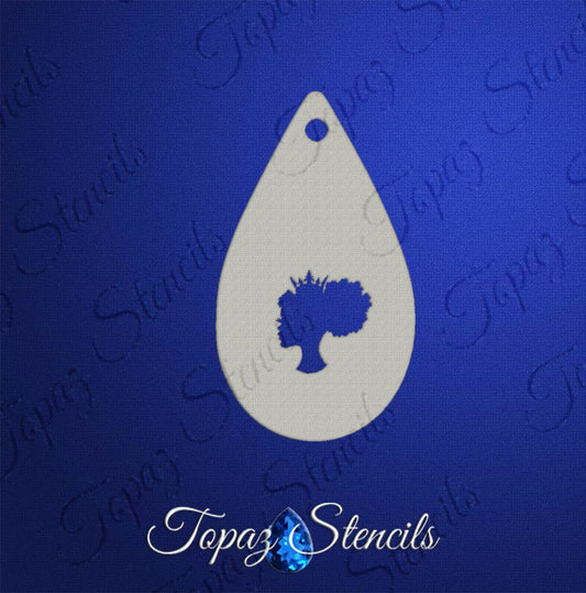 Princess Amira stencil
