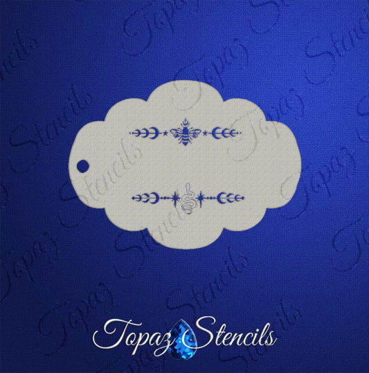 Ethereal Bands stencil