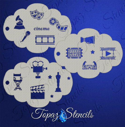 Movie Elements stencil