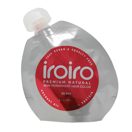 IroIro Premium Semi-Permanent Hair Color 4oz - 90 Red