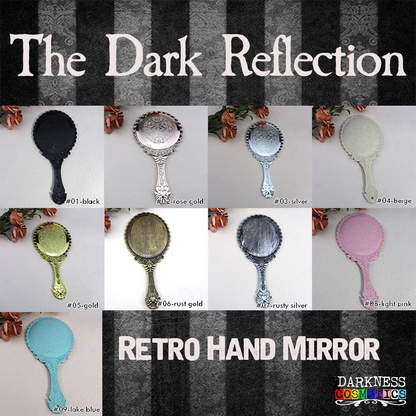 The Dark Reflection - Retro Hand Mirror