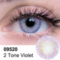 2 Tone Violet Contact Lenses