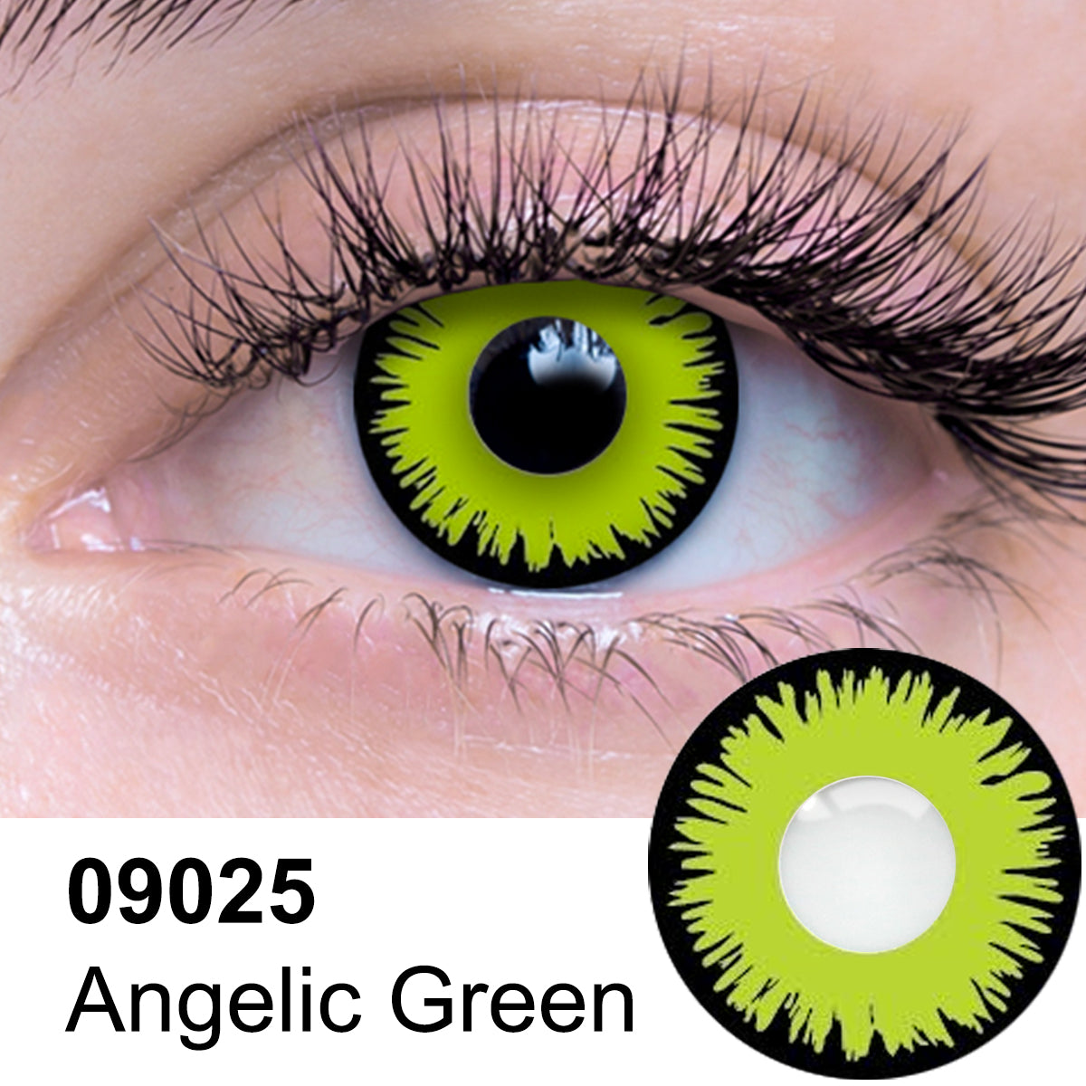 Angelic Green Contact Lenses