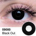 Black Out Contact Lenses