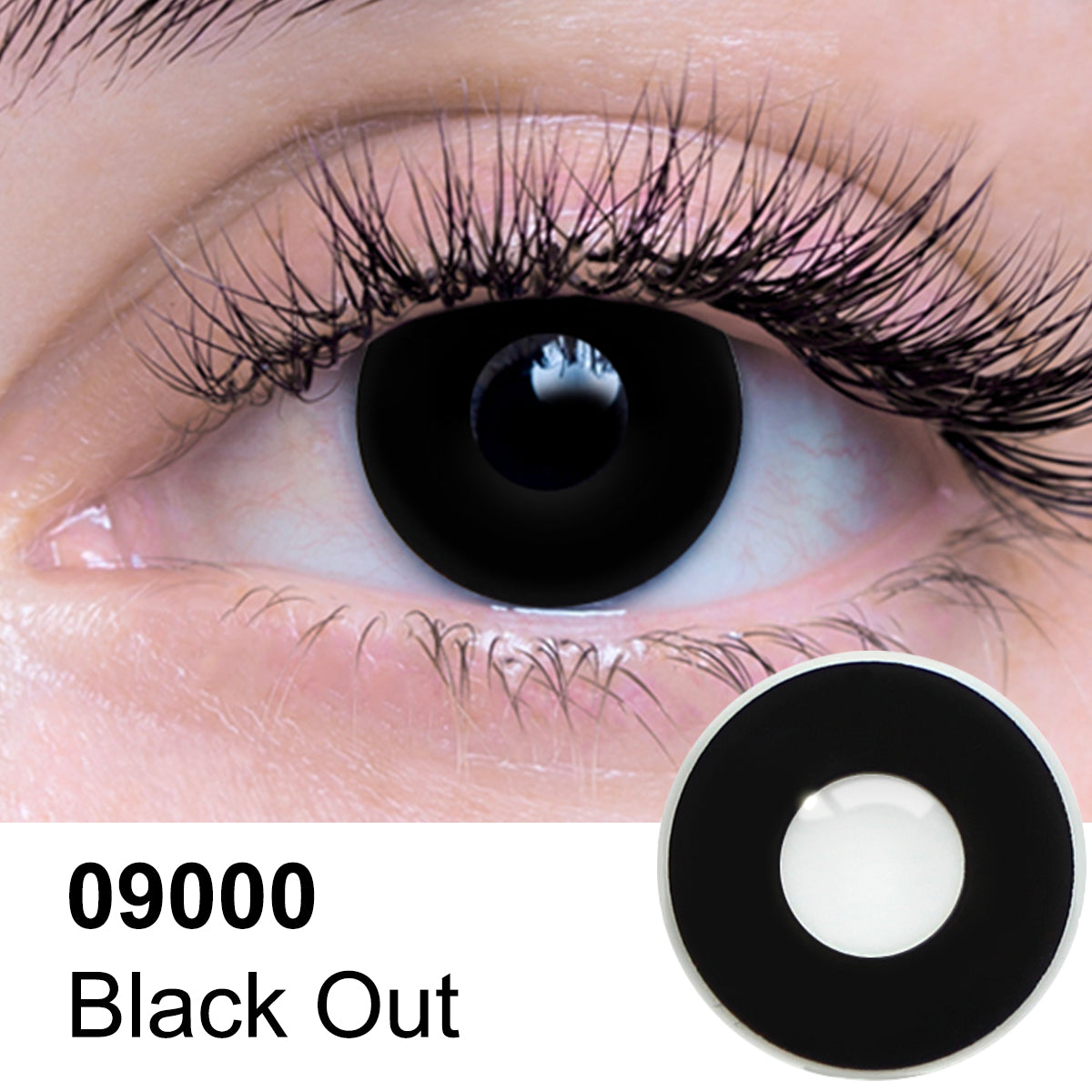 Black Out Contact Lenses
