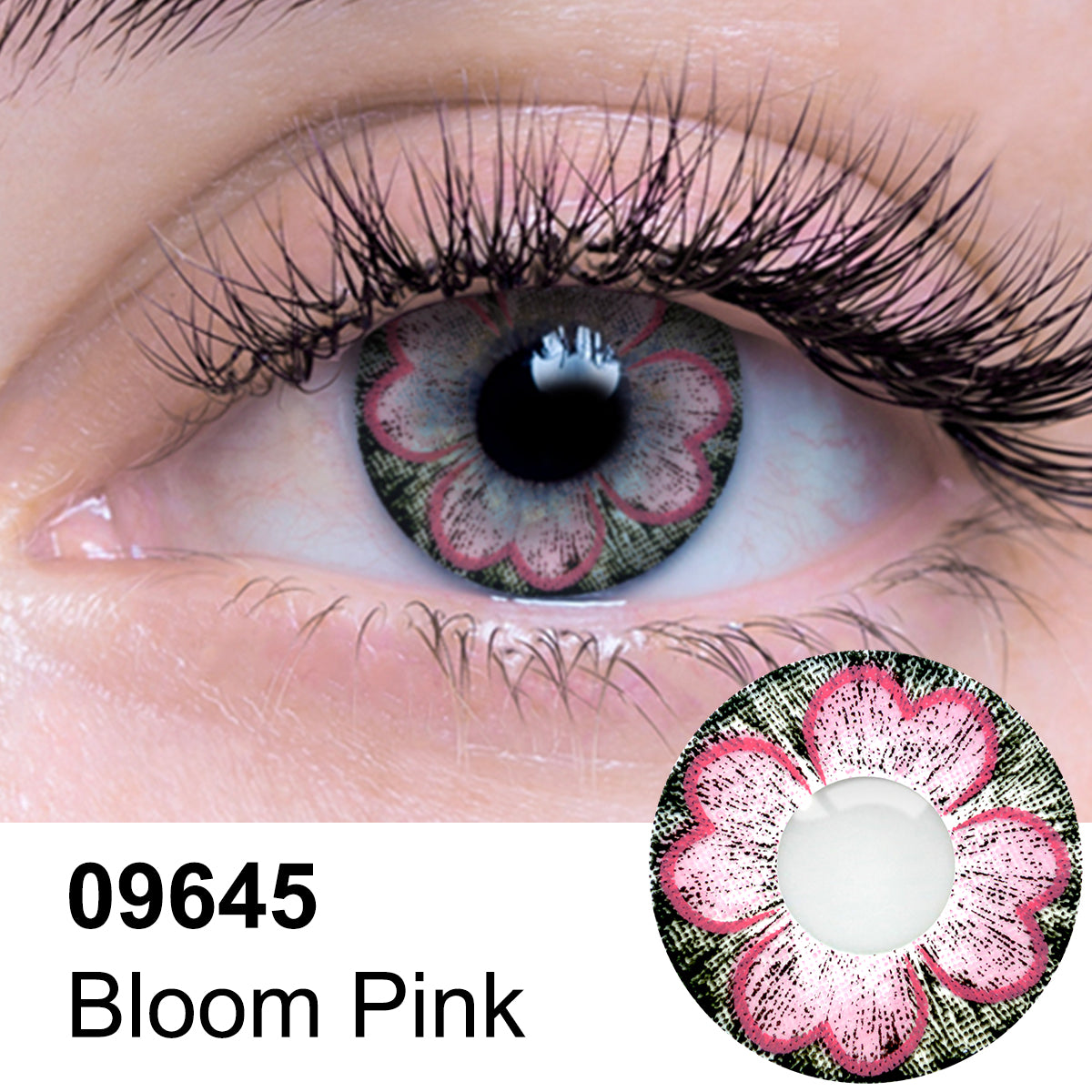 Bloom Pink Contact Lens