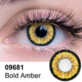 Bold Amber Contact Lens