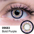 Bold Purple Contact Lens