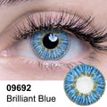 Brilliant Blue Contact Lens