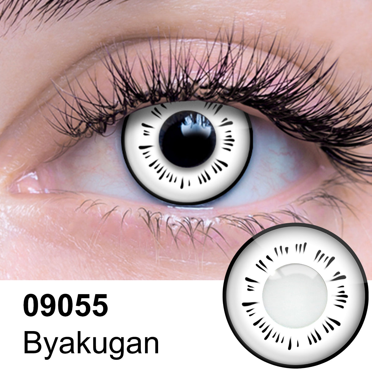 Byakugan Contact Lenses