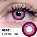 Dazzle Pink Contact Lens