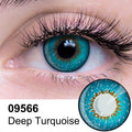 Deep Turquoise Contact Lenses