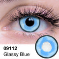 Glassy Blue Contact Lenses