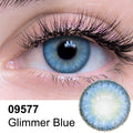 Glimmer Blue Contact Lenses