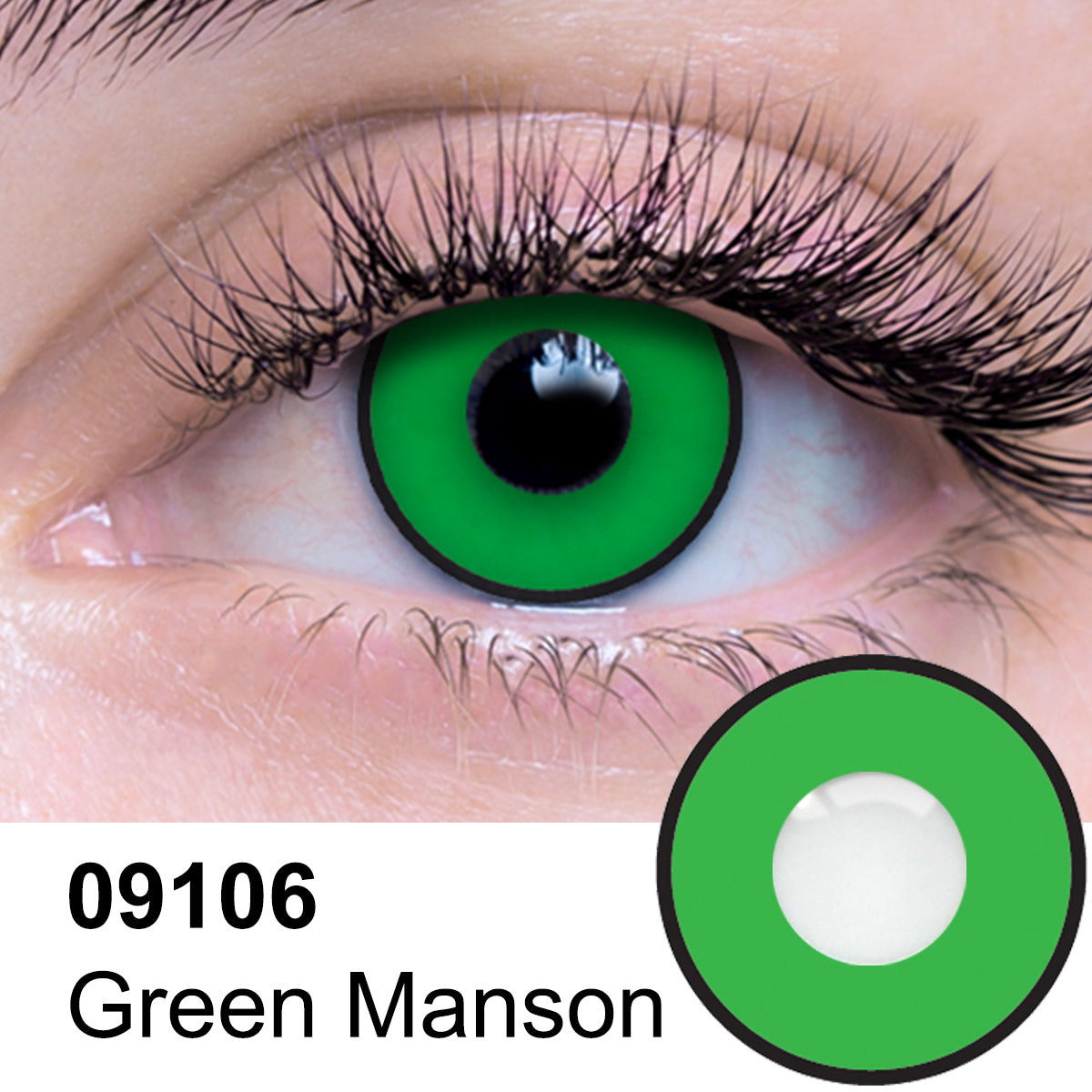 Green Manson Contact Lenses