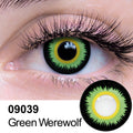 Green Werewolf Contact Lenses