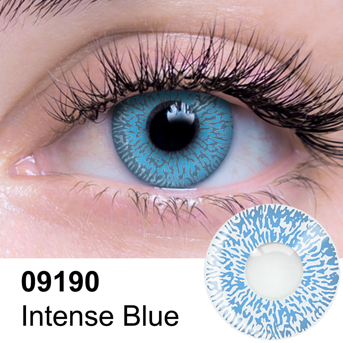 Intense Blue  Contact Lenses
