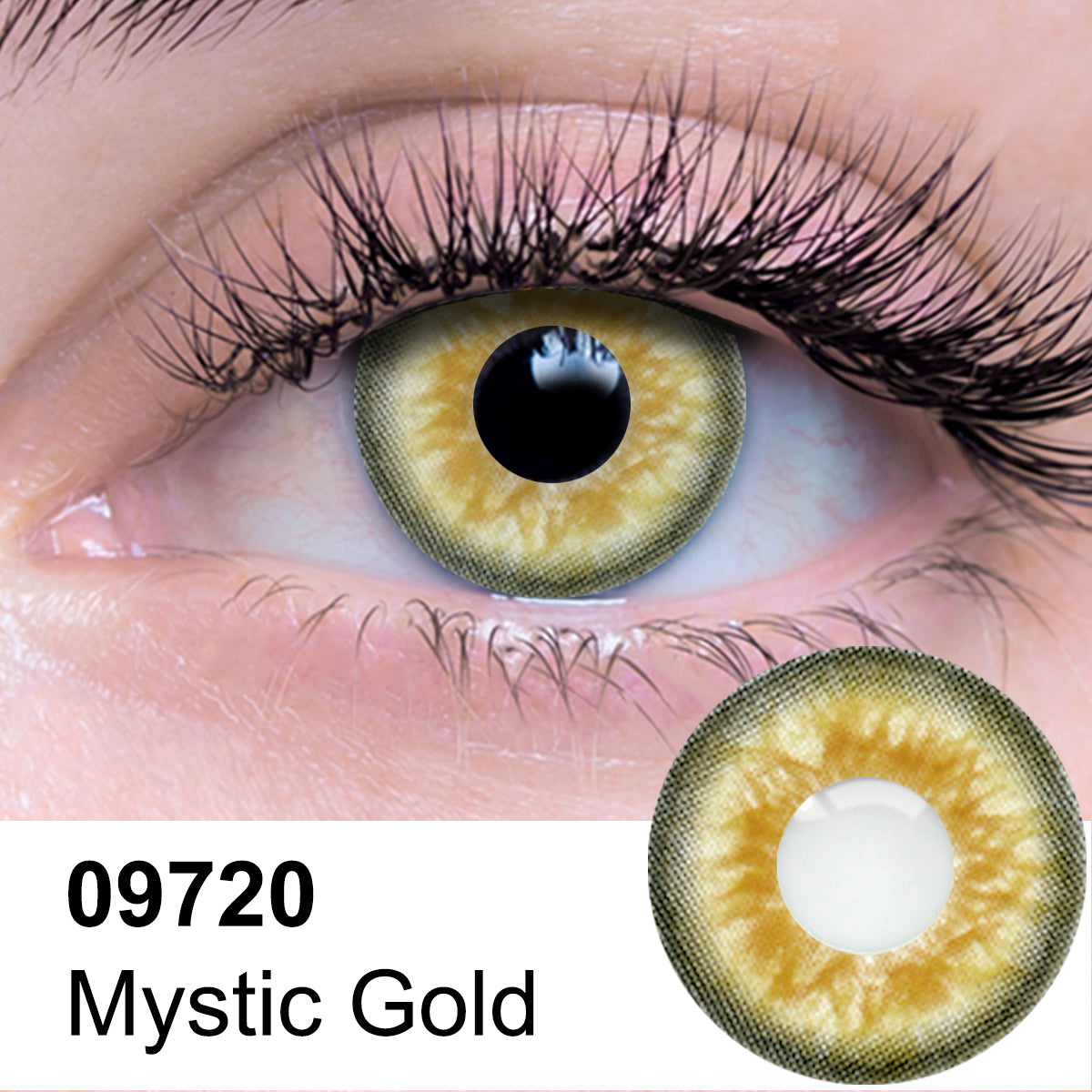 Mystic Gold Contact Lens