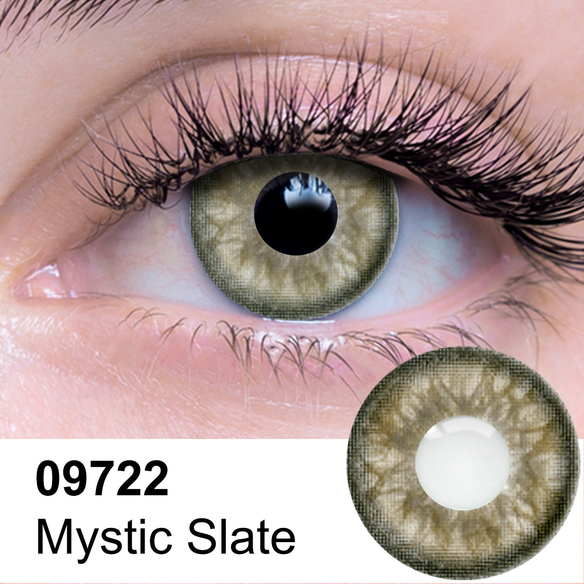 Mystic Slate Contact Lens