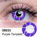 Purple Tempest Contact Lenses