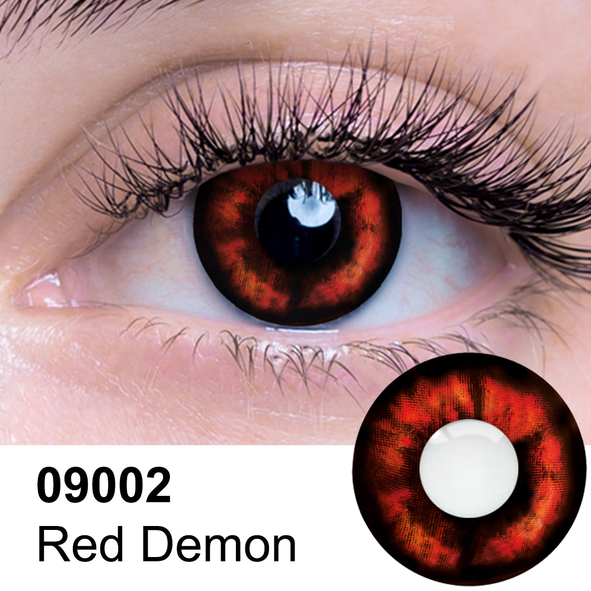 Red Demon Contact Lenses
