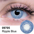 Ripple Blue Contact Lens