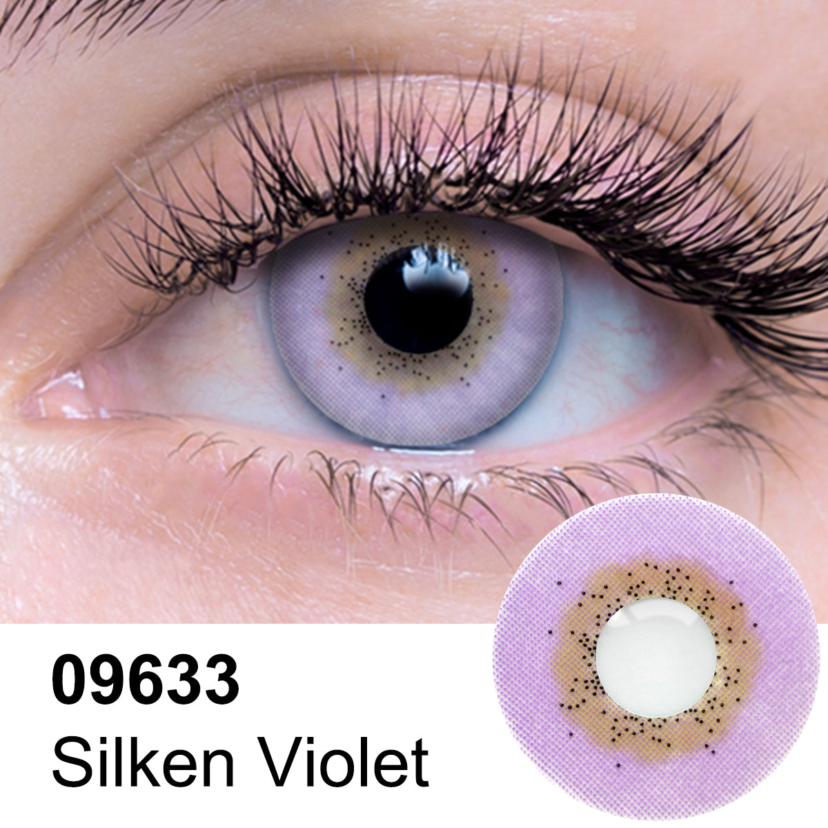Silken Violet Contact Lens