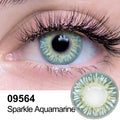 Sparkle Aquamarine Contact Lenses