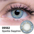 Sparkle Sapphire Contact Lenses