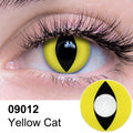 Yellow Cat Contact Lenses