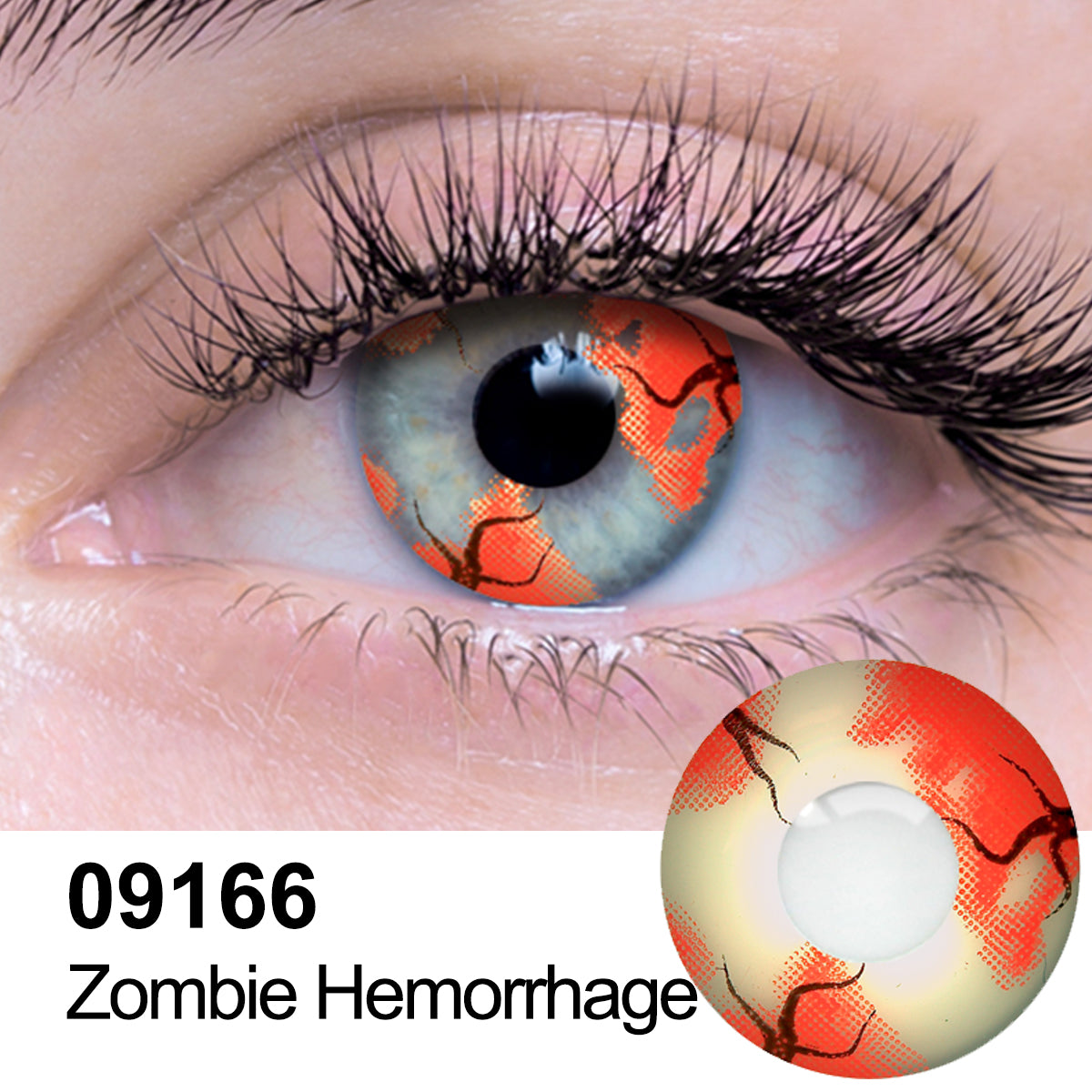 Zombie Hemorrhage Contact Lenses