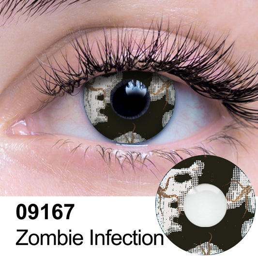 Zombie Infection Contact Lenses