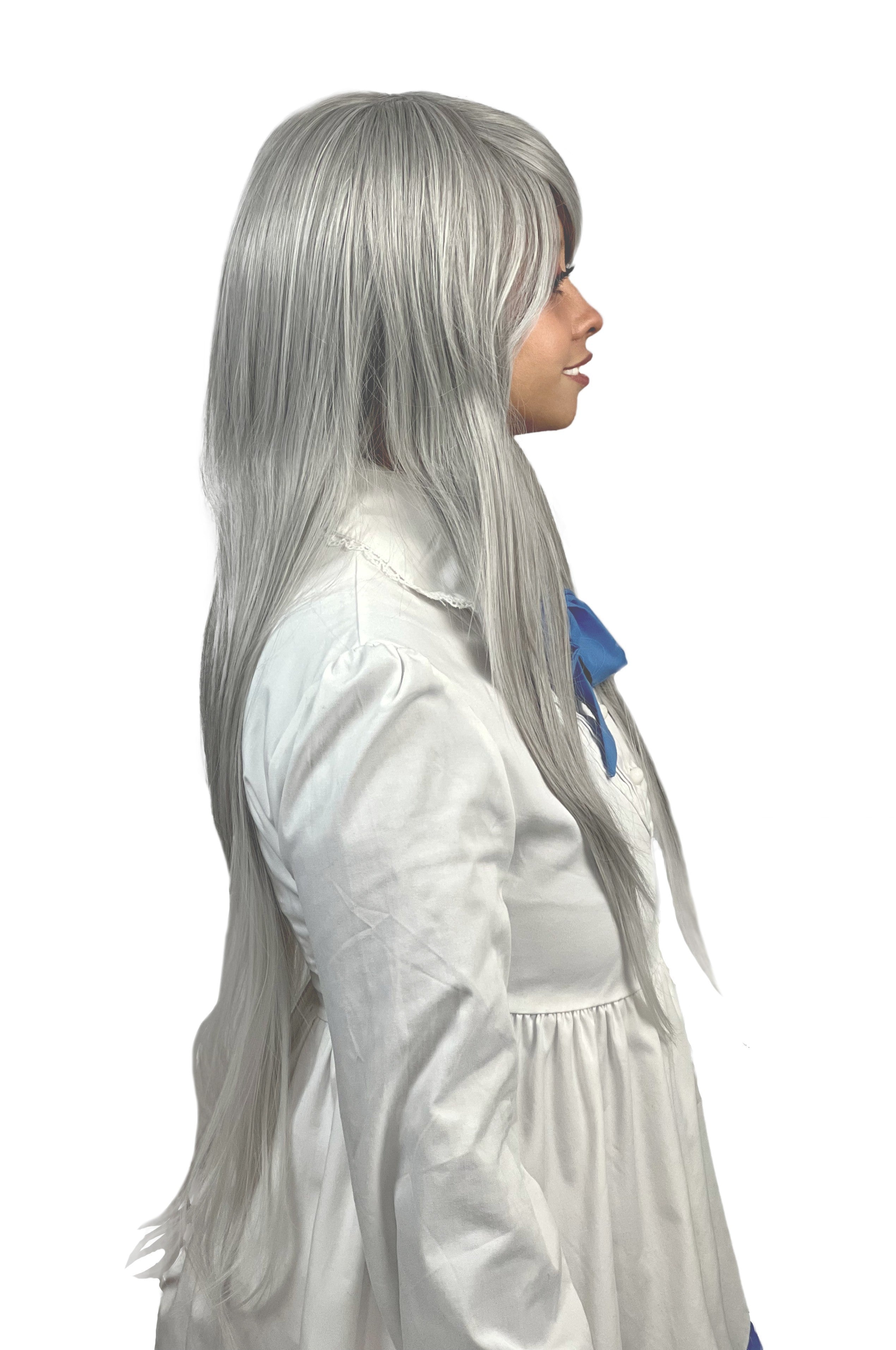 Nozomi - Slate Gray Fade Snow White