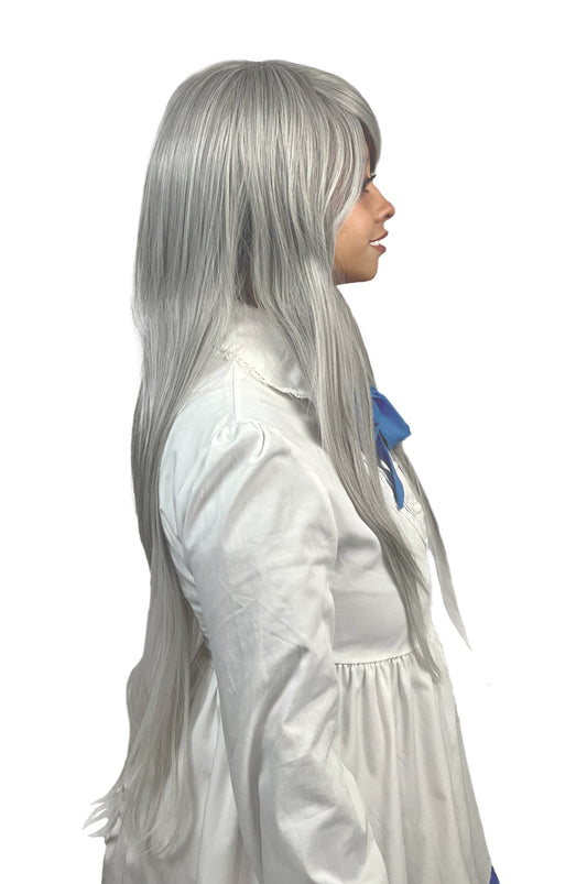 Nozomi - Slate Gray Fade Snow White