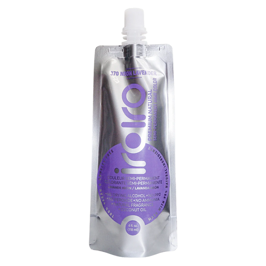 IroIro Semi-Permanent Hair Dye - #370 Neon Lavender (Vegan) 4oz