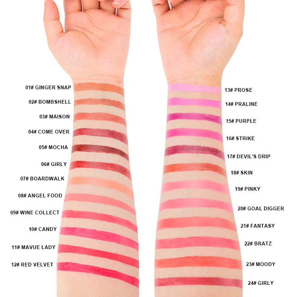 Velvet Vice - Moisturizing Long-Wear Lipstick #2 Bombshell