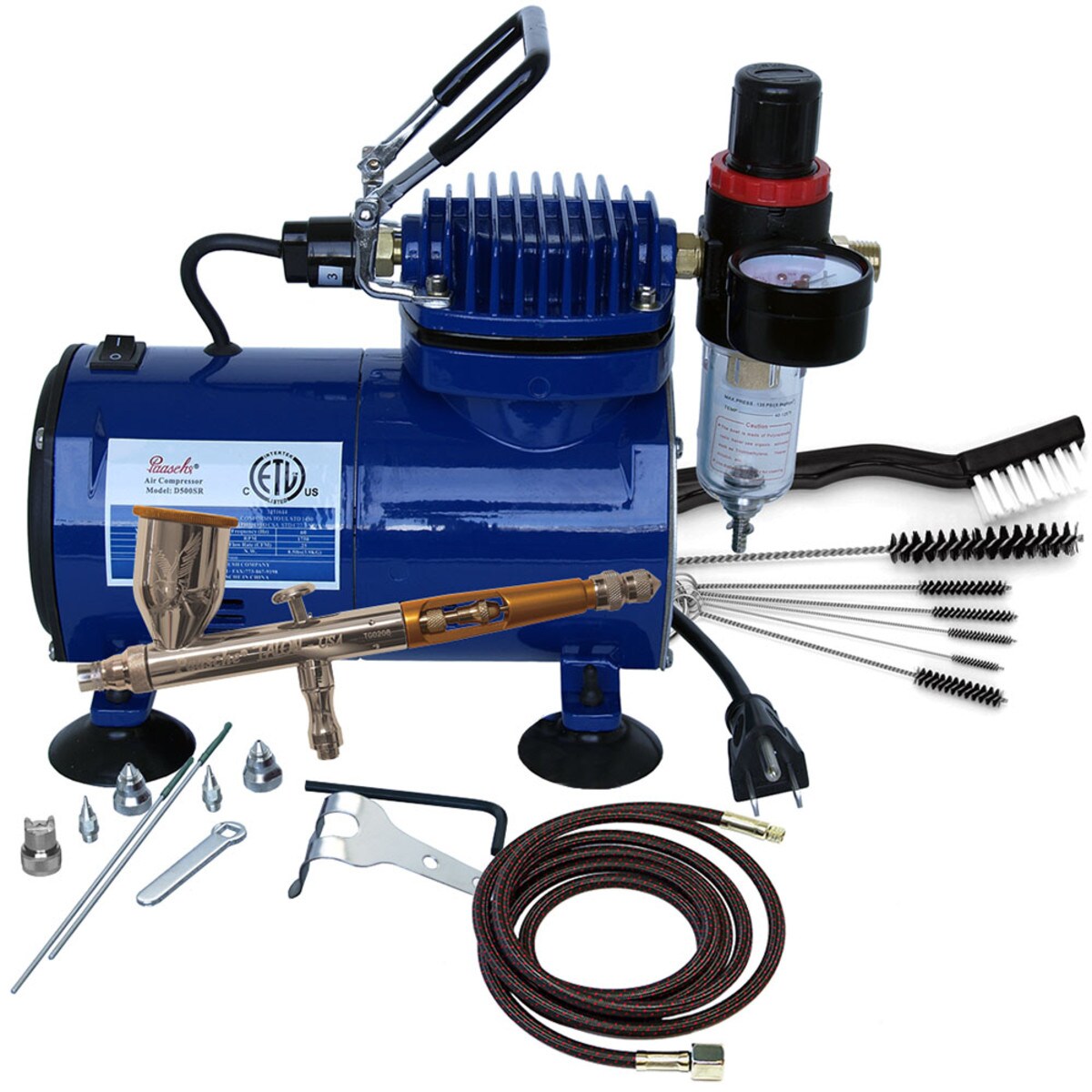 TG-100D Airbrush Package (TG-3AS, D500SR and AC-7)