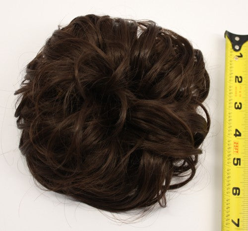 Scrunchie Puff - Chocolate Brown