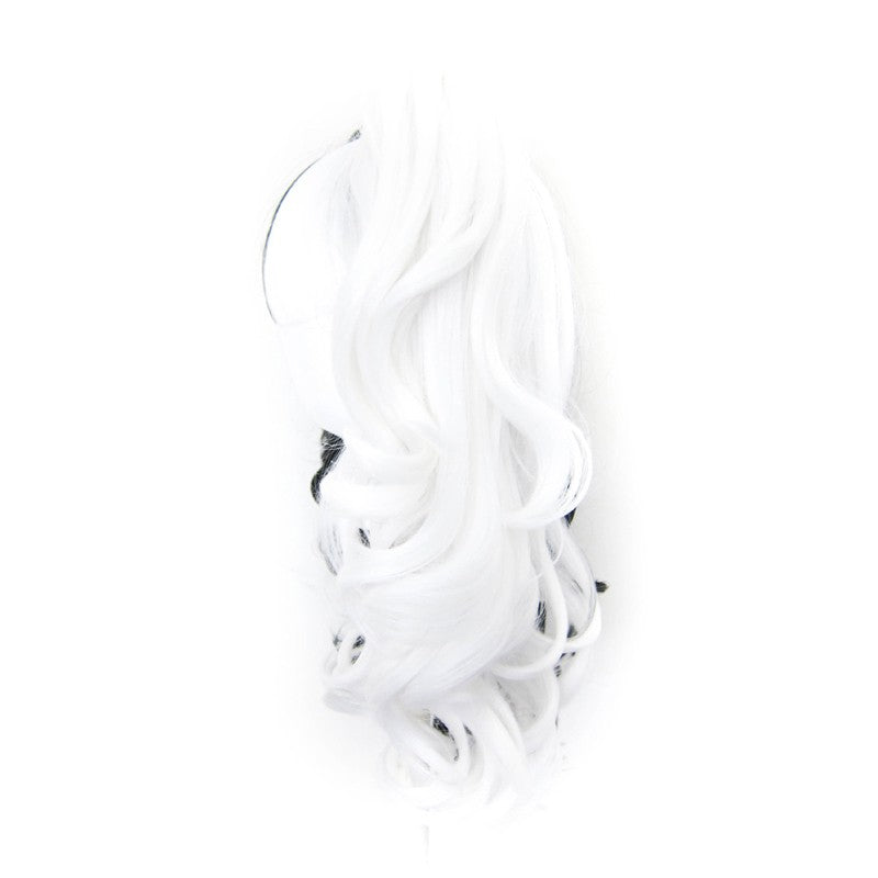 Umeko - Half Natural Black and Half Snow White Split
