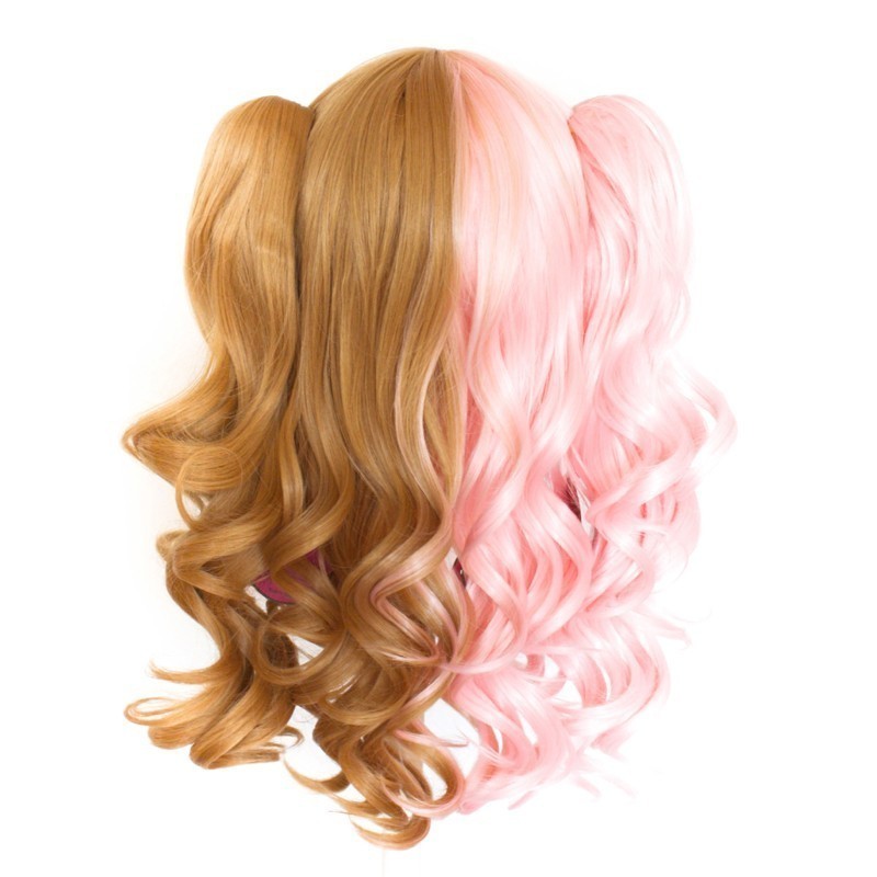 Umeko - Half Cotton Candy Pink and Hazelnut Brown Split