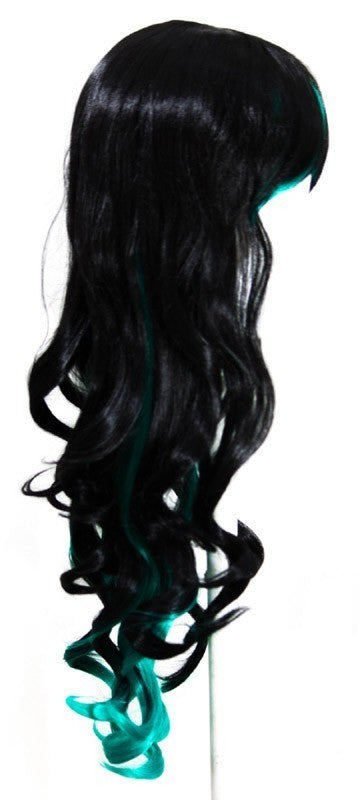 Nia - Natural Black and Seafoam Green