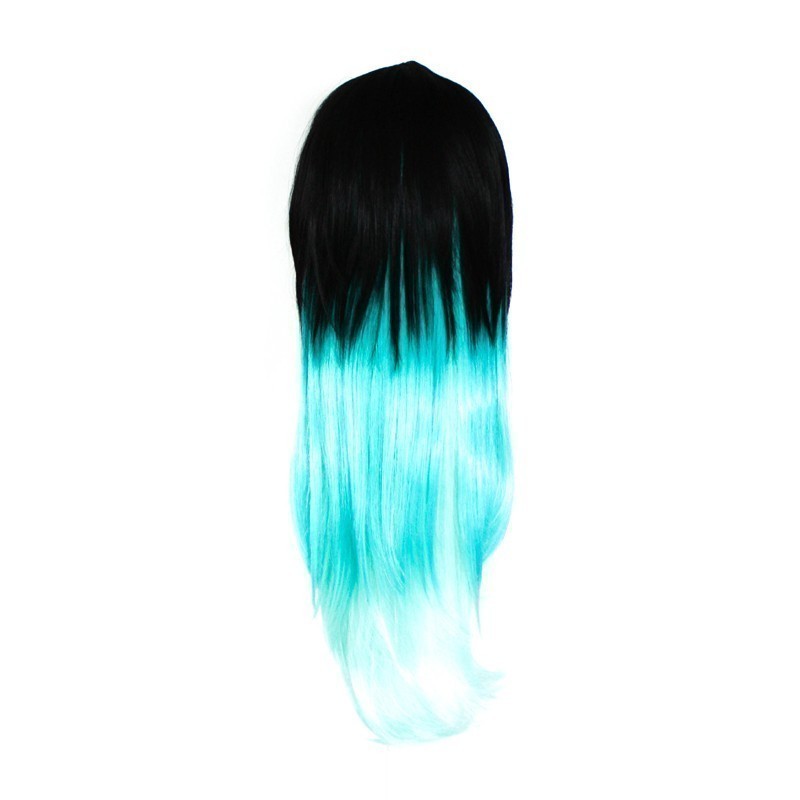 Haku - Natural Black Fade to Mint Green