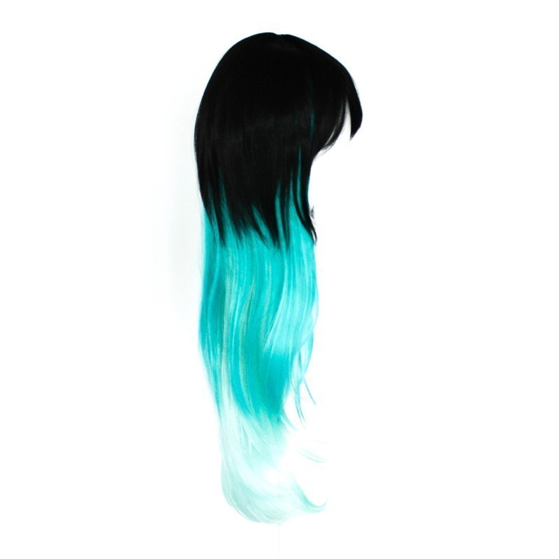 Haku - Natural Black Fade to Mint Green
